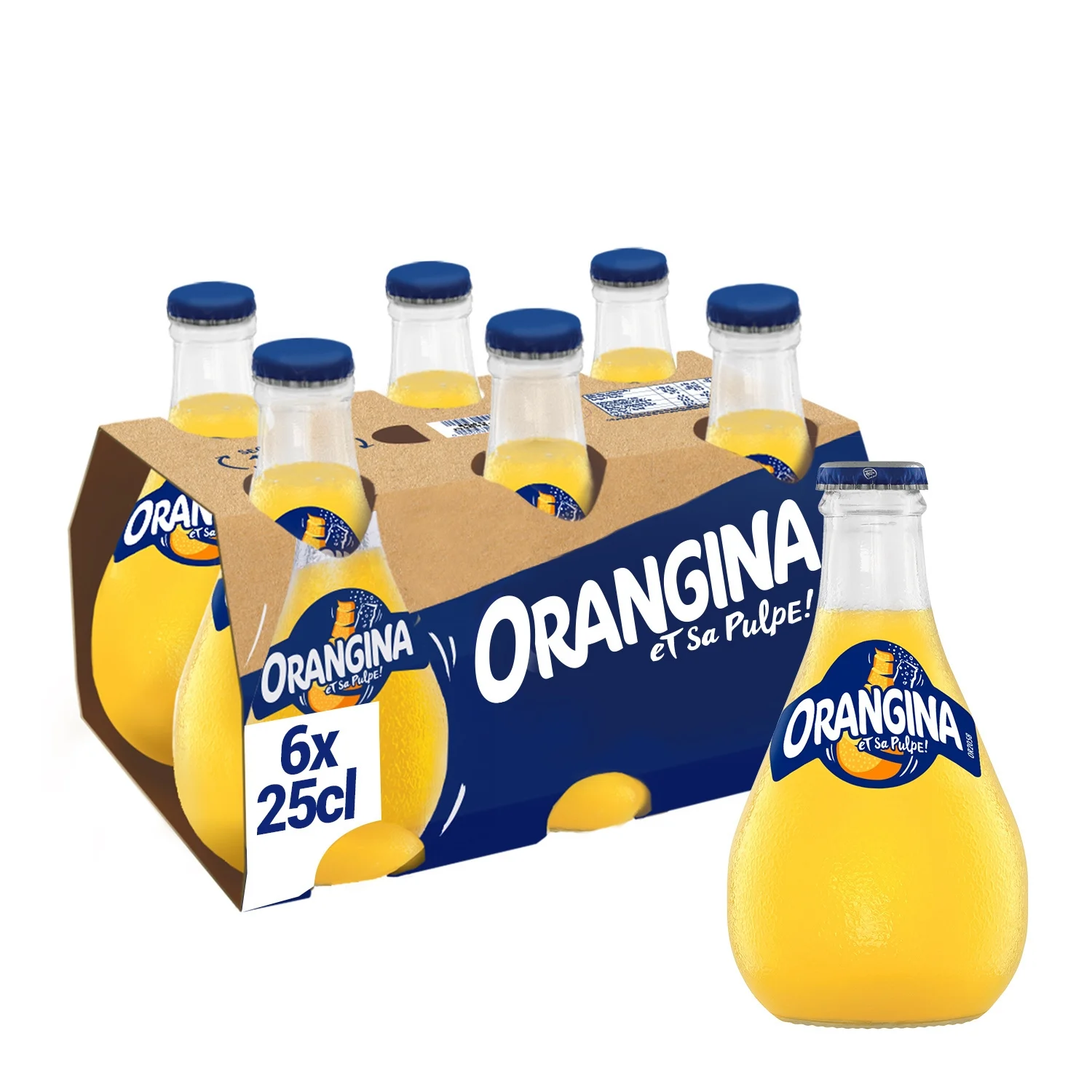 Orangina en verre 6*25cl