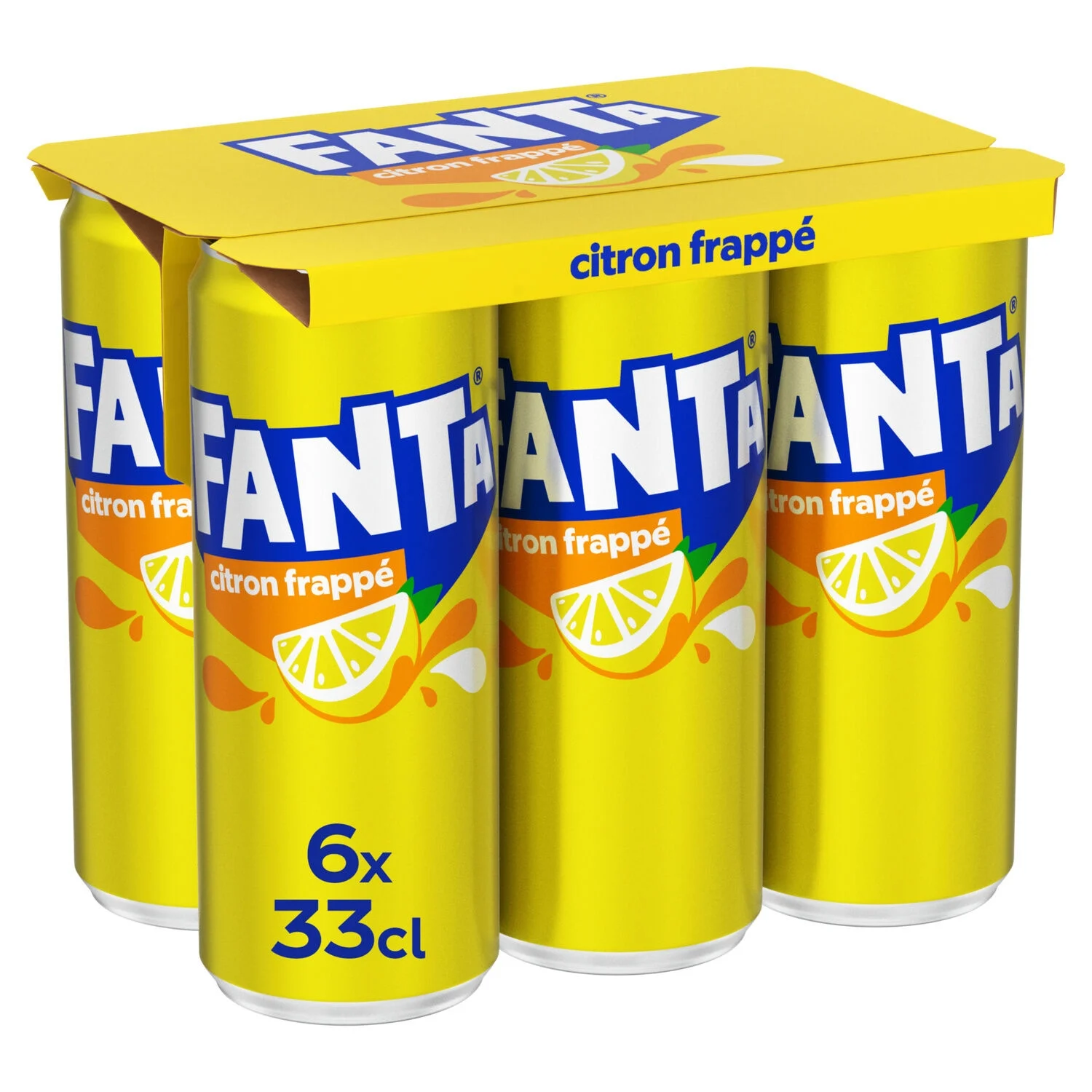 Fanta citron en cannettes 6*33cl