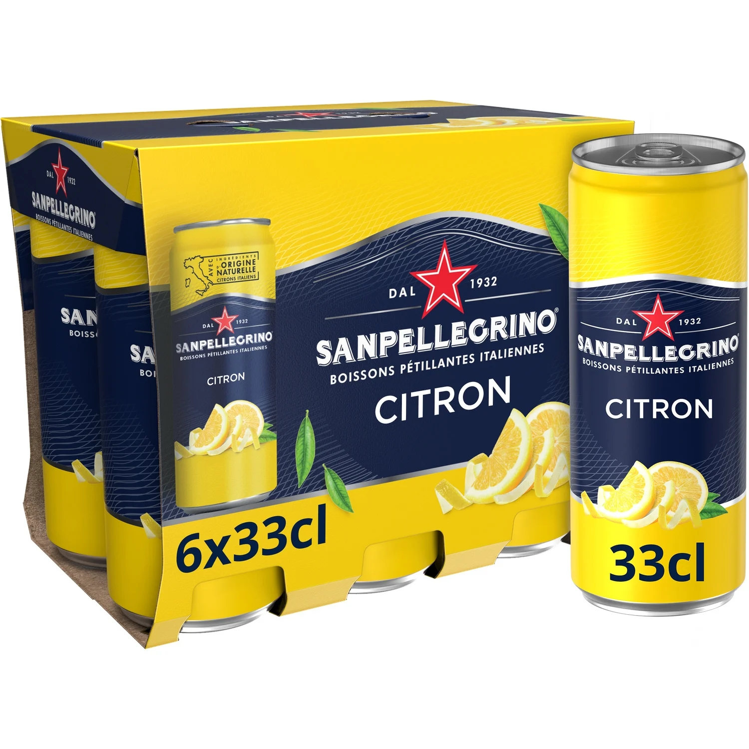 San Pellegrino citron 6*33CL