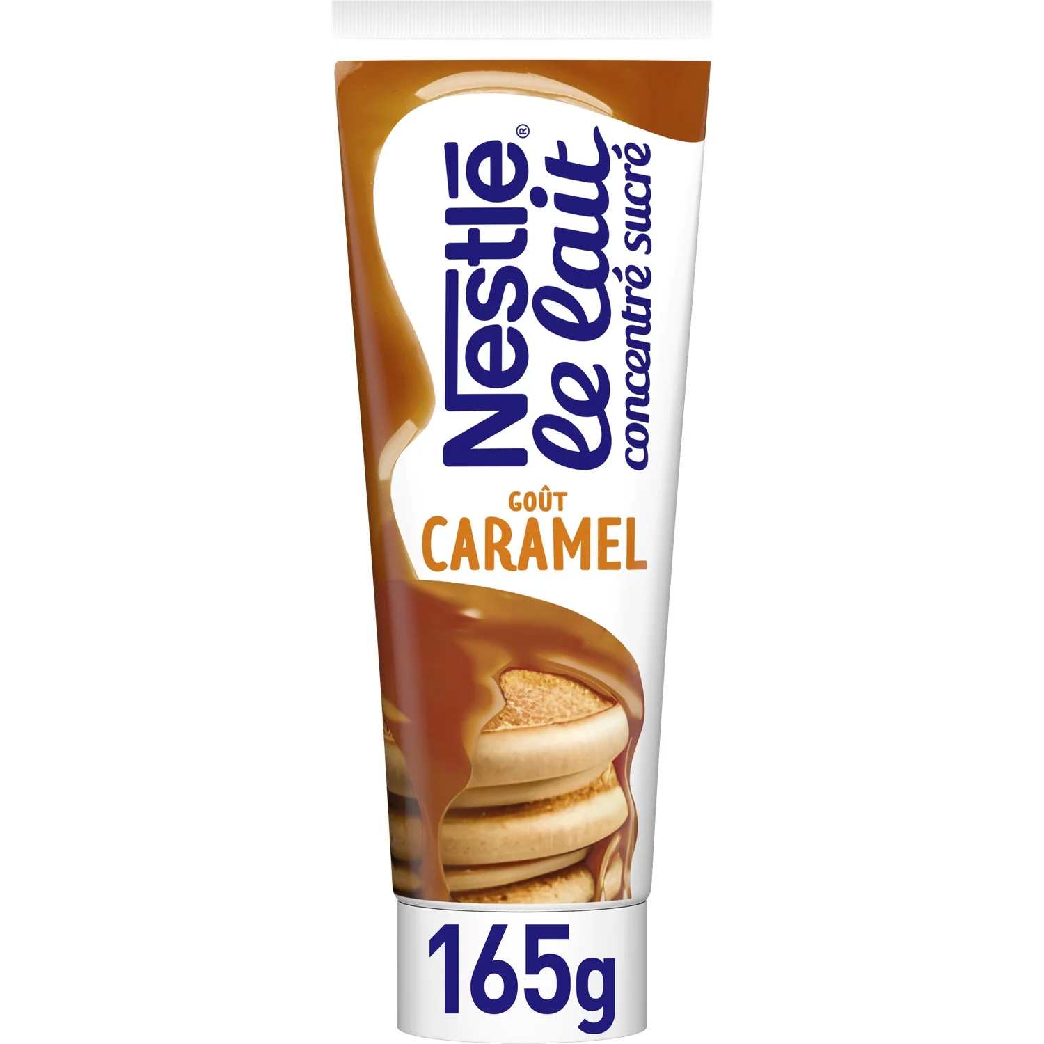 Lait concentré sucré caramel tube Nestle