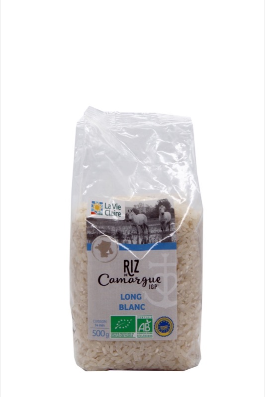 Riz lg blanc camargue 500g //ppbio//