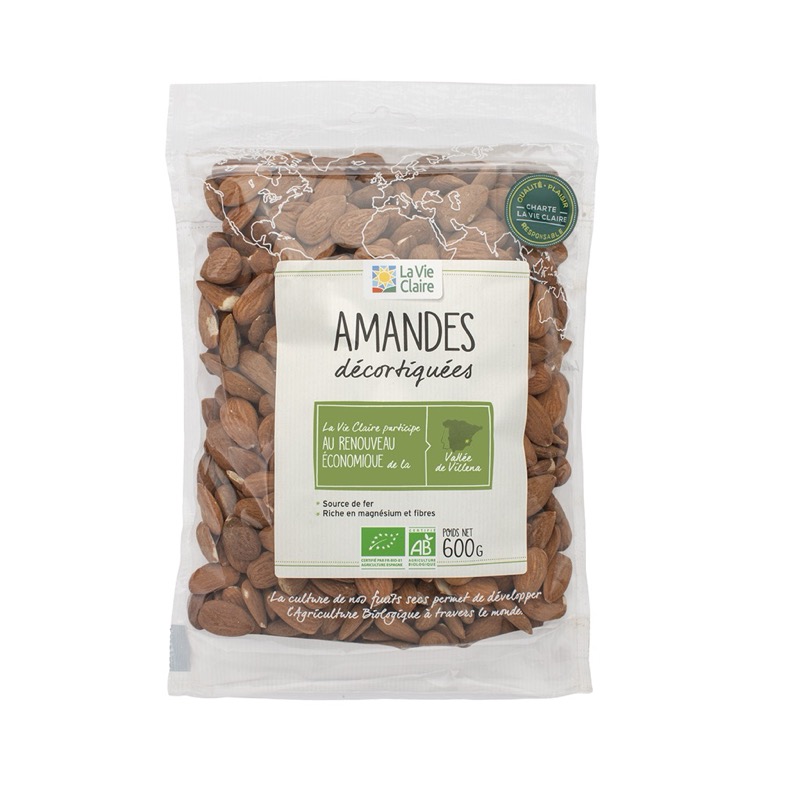 Amandes Décortiquées 600g