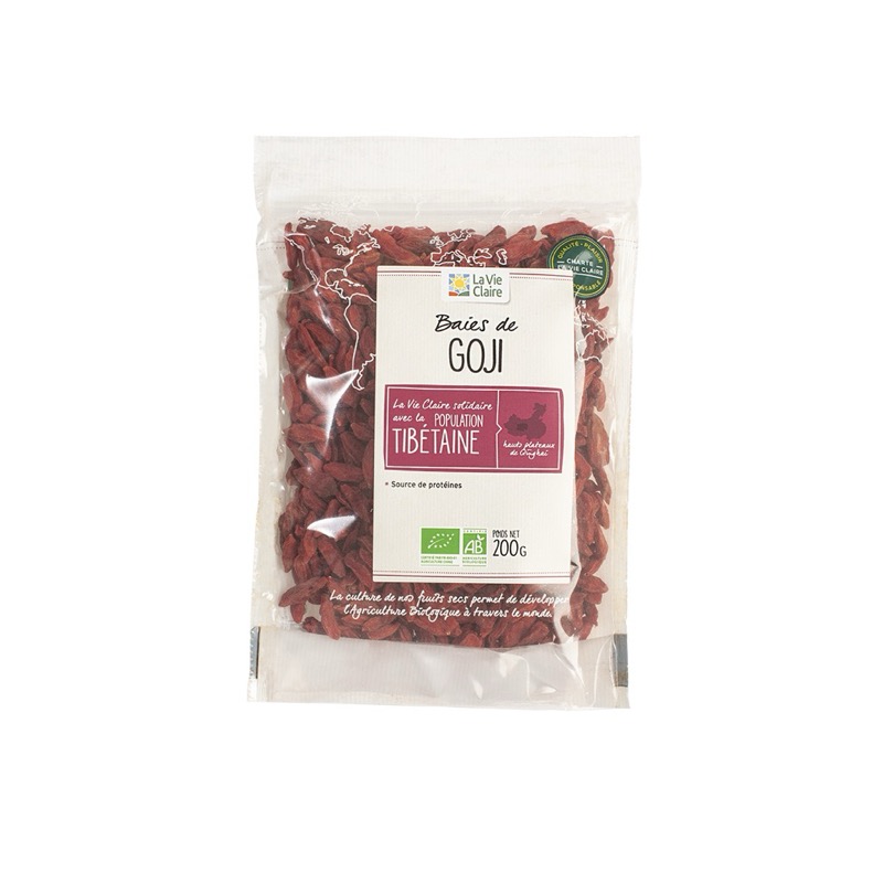 Baies De Goji Chine Bio 200G