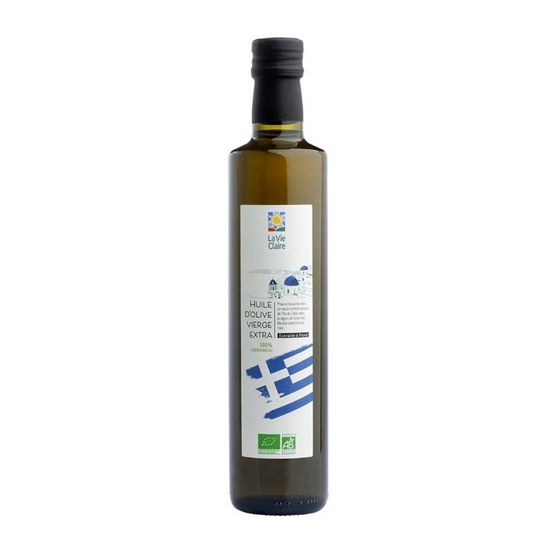 Huile d’olive extra vierge Crète 50cl - La Vie Claire