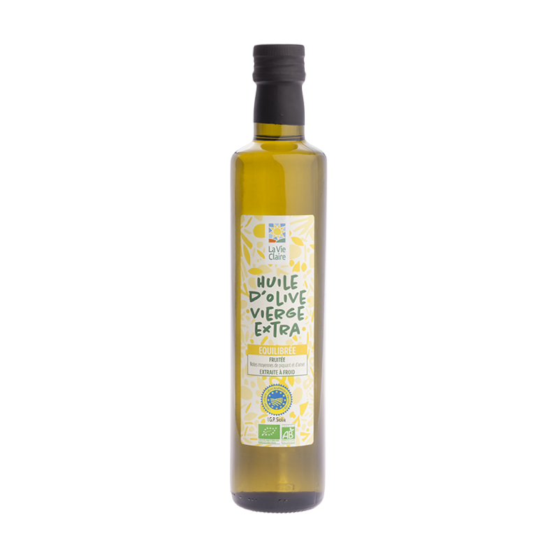 Huile d’olive extra vierge fruitée 50cl - La Vie Claire