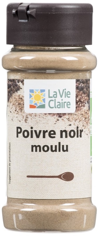 Poivre noir moulu