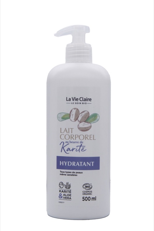 Lait corporel au beurre de karité 500 ml - La Vie Claire