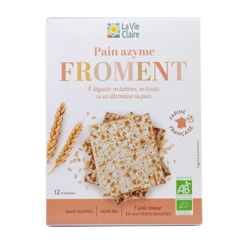 Pain azyme au froment 200g - La Vie Claire