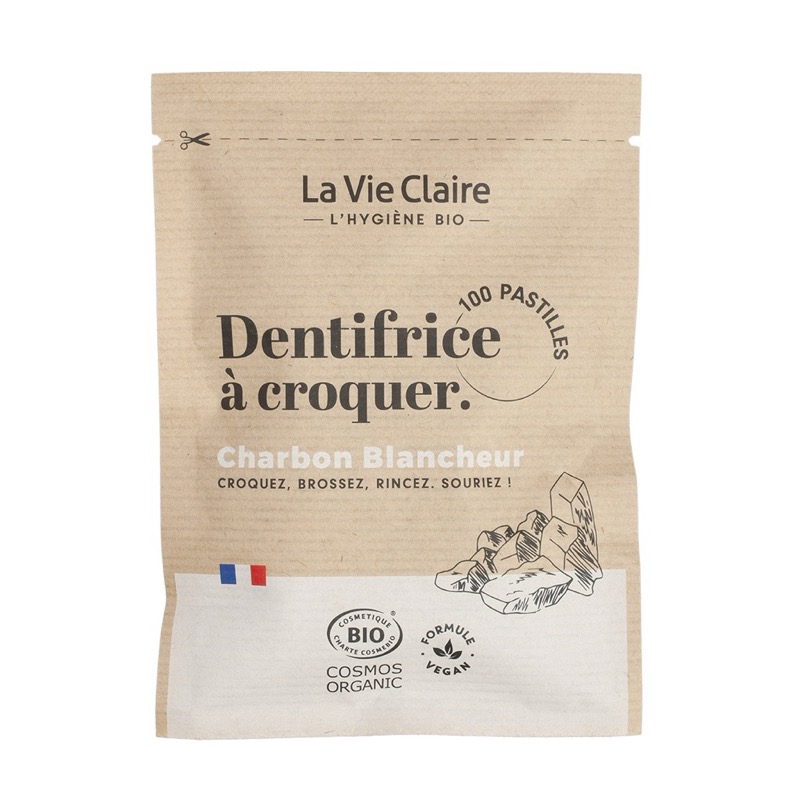Recharge dentifrice solide au charbon 35g - La Vie Claire
