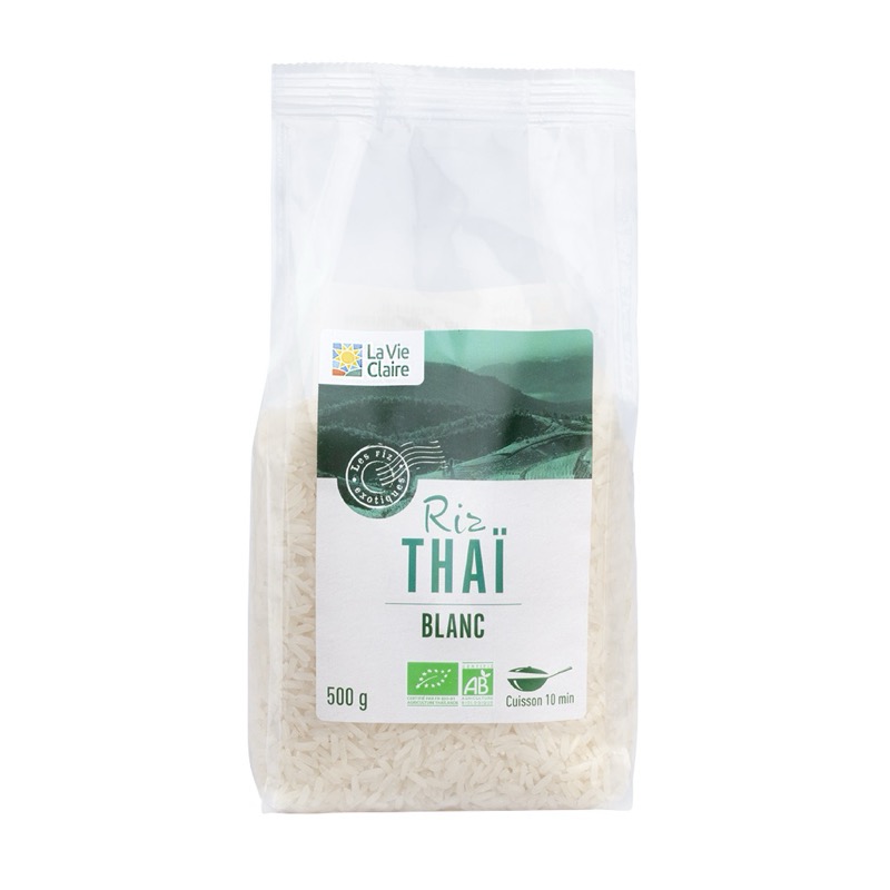 Riz thaï long blanc 500g - La Vie Claire