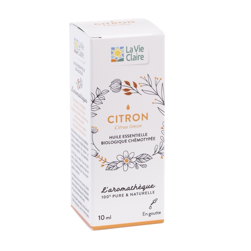 Huile essentielle citron 5ml - La Vie Claire
