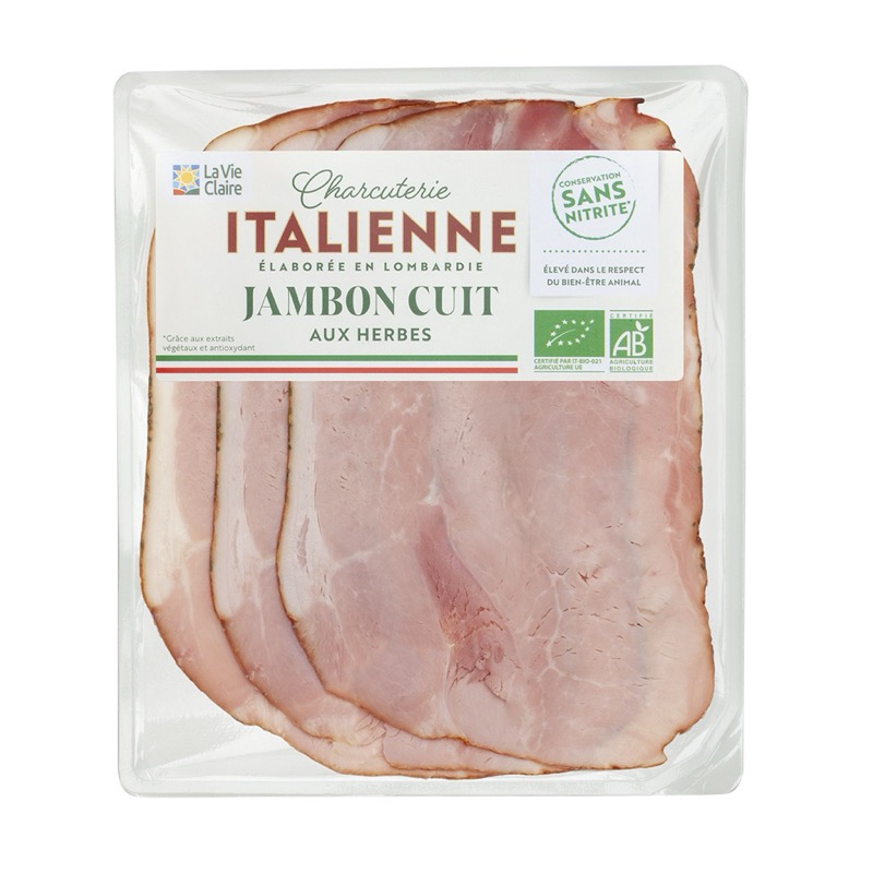 Jambon rôti aux herbes 80g - La Vie Claire