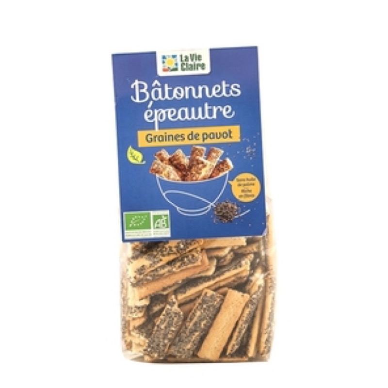 BATONNETS EPEAUTRE GRAINE PAVOT