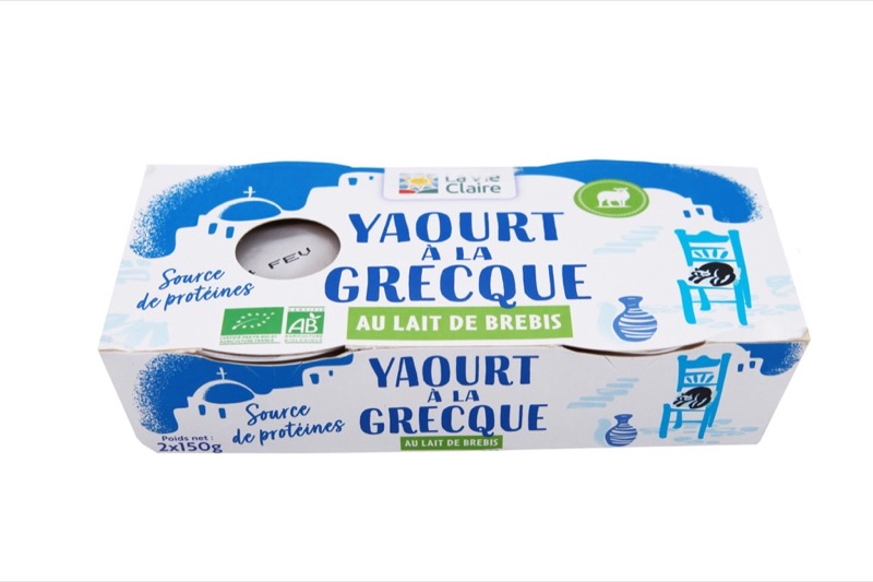 Yaourt de brebis à la grecque 2x150g - La Vie Claire
