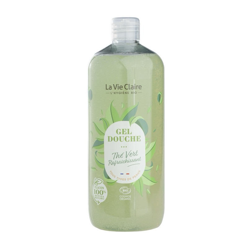 Gel douche au thé vert bio 1L - La Vie Claire