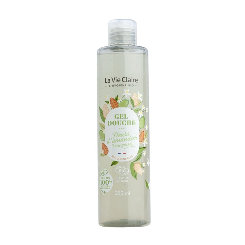 Gel douche aux fleurs d'amandier bio 250ml - La Vie Claire