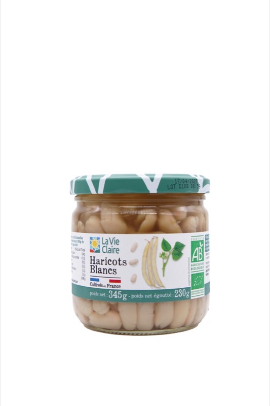 Haricots blancs 345g - La Vie Claire