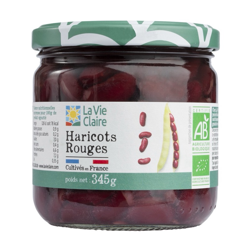 Haricots rouges 345g - La Vie Claire