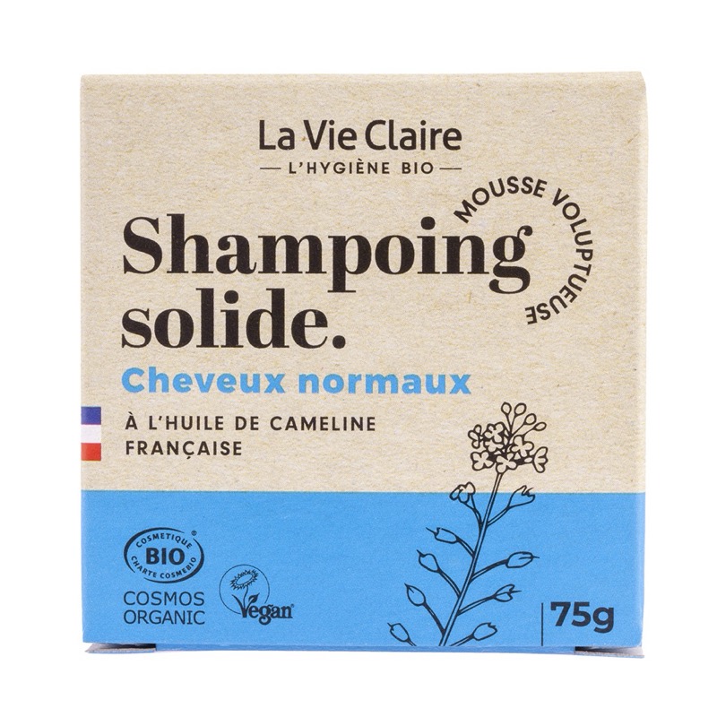 Shampoing solide 75g - cheveux normaux - La Vie Claire