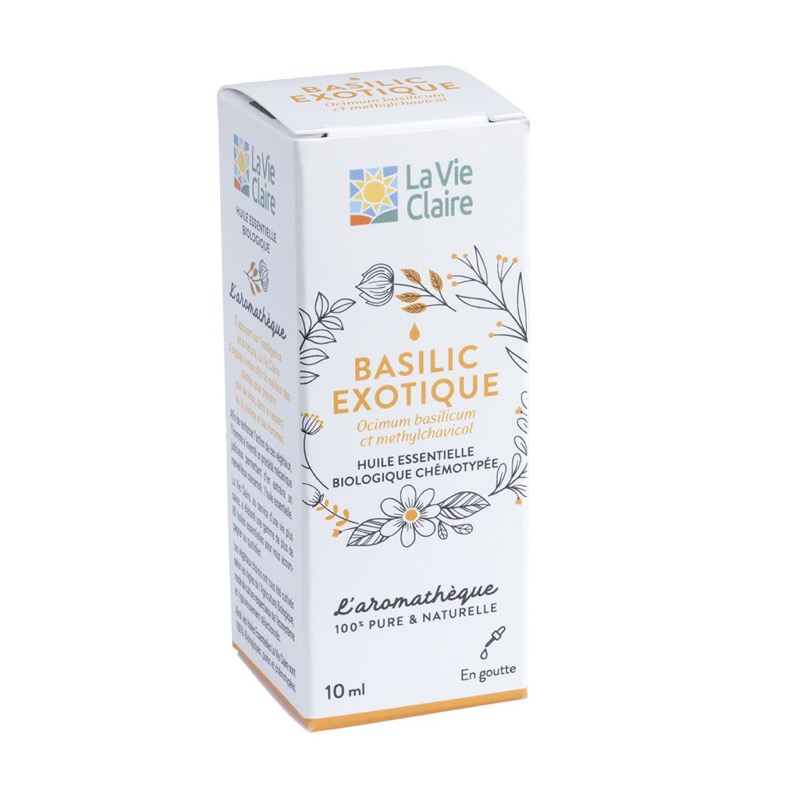 Huile essentielle basilic exotique 10ml - La Vie Claire