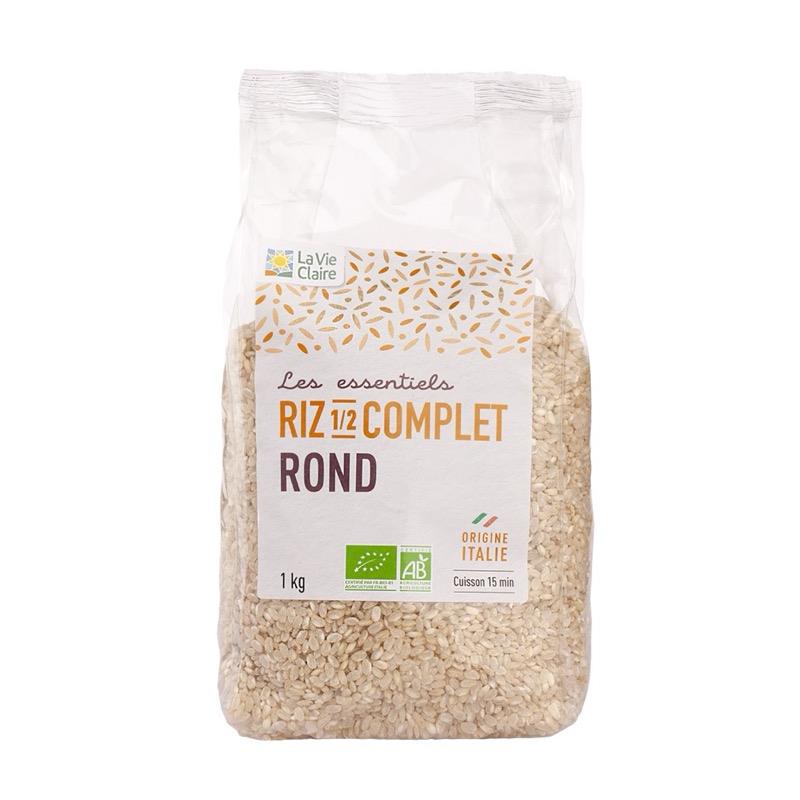Riz Rond Demi Complet 1kg