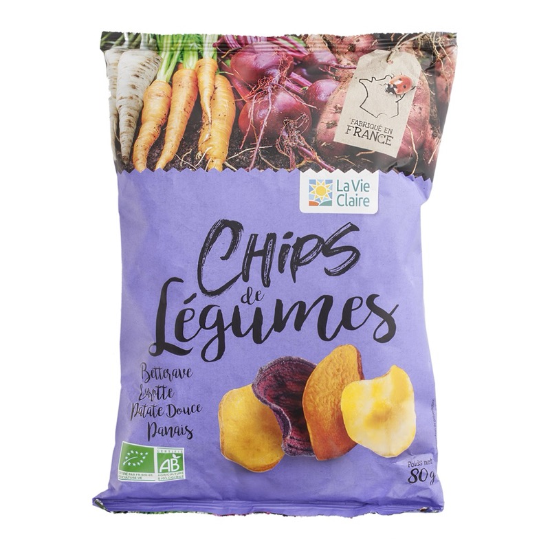 CHIPS DE LEGUMES BIO