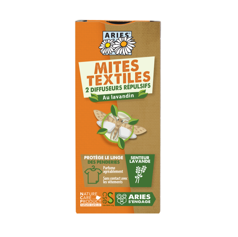 Repulsif Anti Mites Textile X2