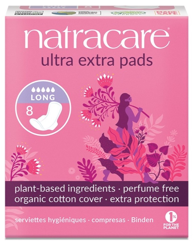 Serviettes ultra extra long 8 - Natracare