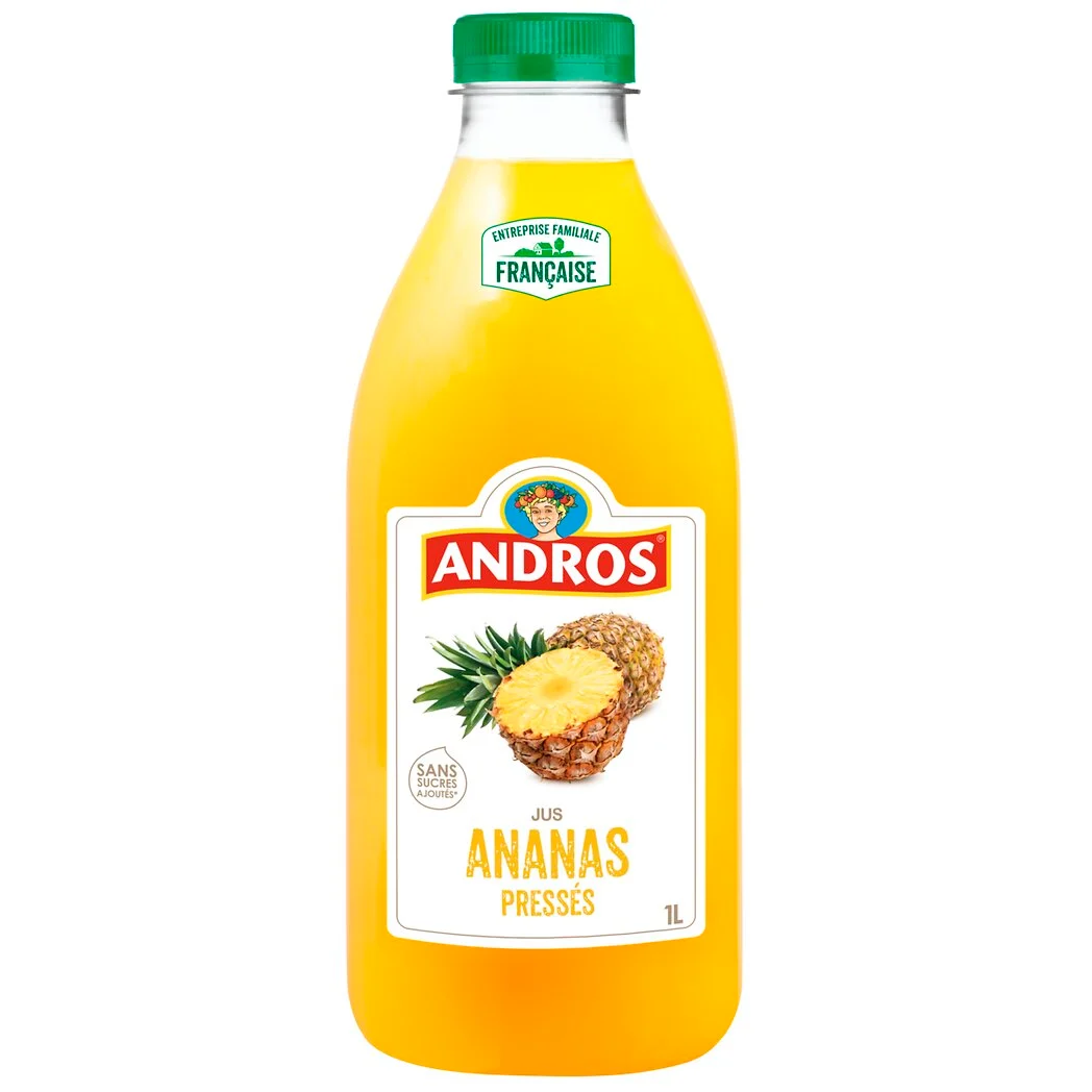 Jus d'ananas pressés Andros