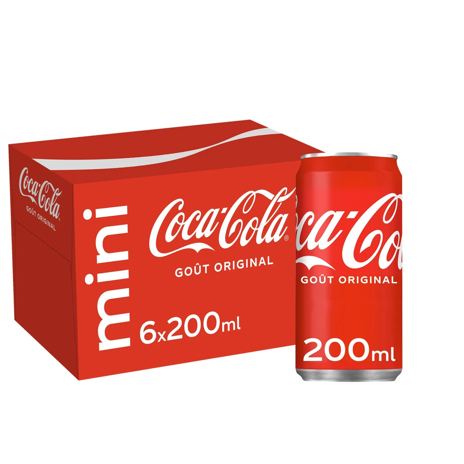 Coca-Cola cannettes mini 6*20cl