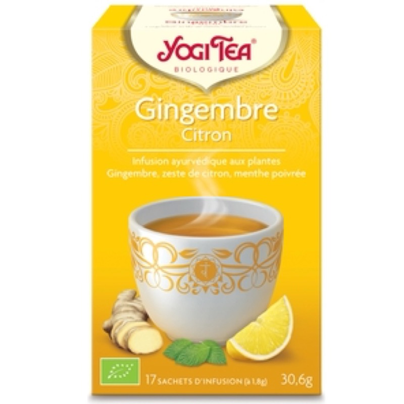 Yogi Tea Gingembre Citron