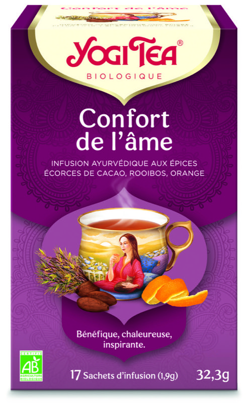Infusion confort de l'âme 17 sachets - Yogi tea