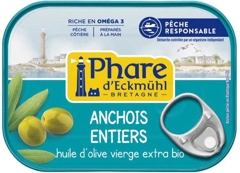 ANCHOIS HUILE OLIVE 115G