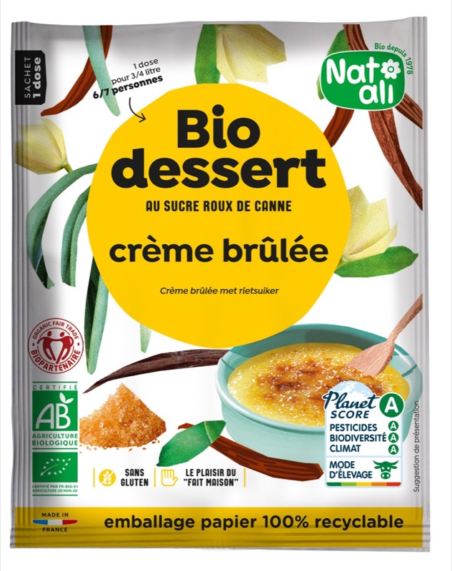 Préparation Creme Brulee 80g
