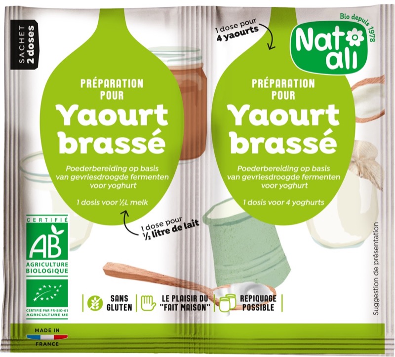 Ferment pour réaliser des yaourt - Natali