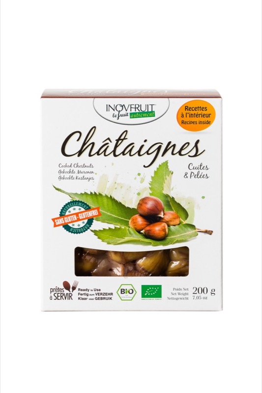 CHATAIGNES CUITES ET PELEES 200G