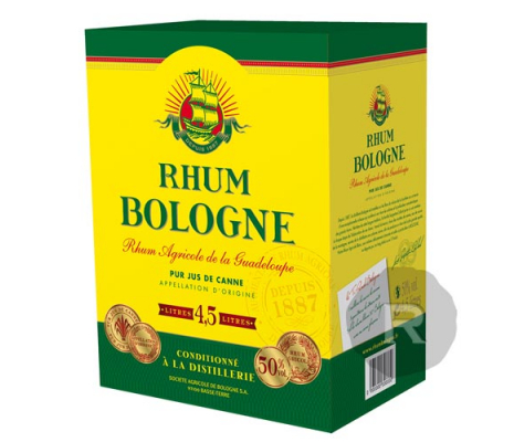 Bologna white agricultural rum 50° - 4L5
