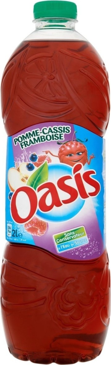 Oasis Pomme-Cassis-Framboise