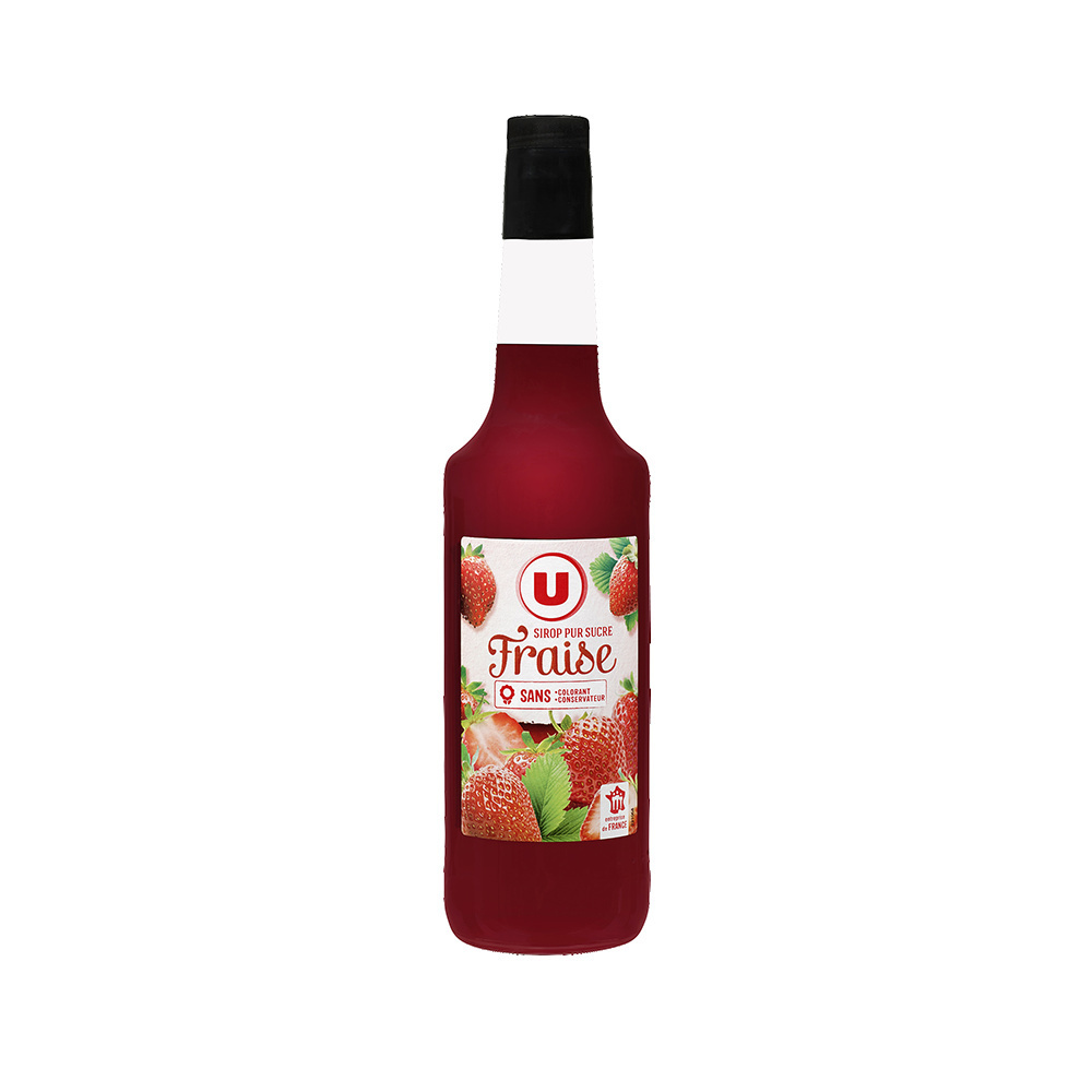 Sirop de fraise U 