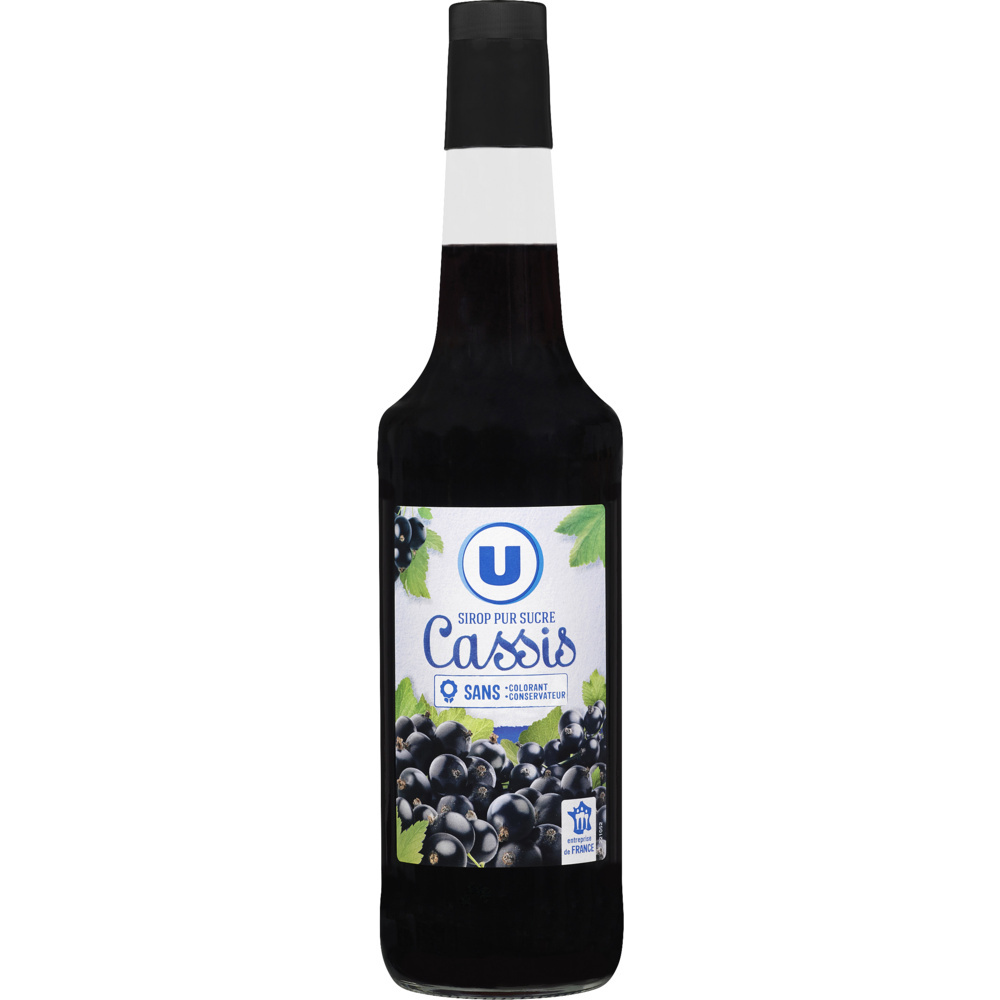 Sirop de cassis U 