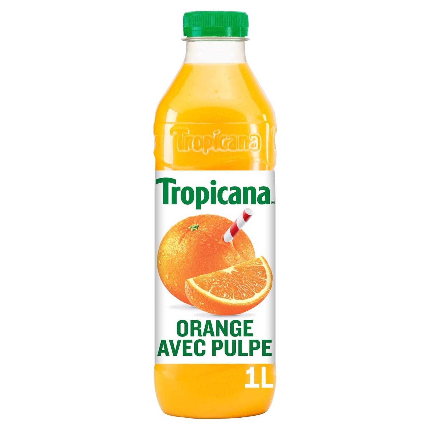 Tropicana jus d'oranges pressées avec pulpe 1 L