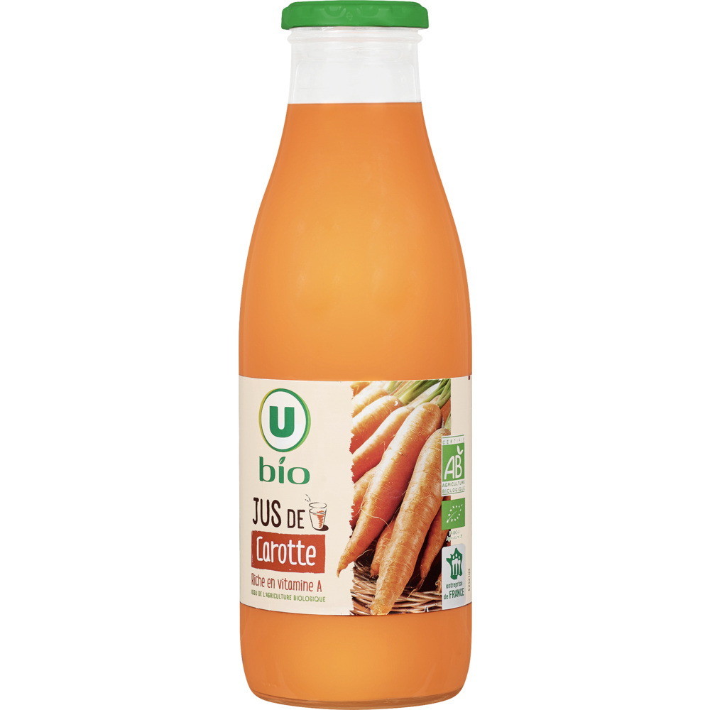 Jus de carottes bio U