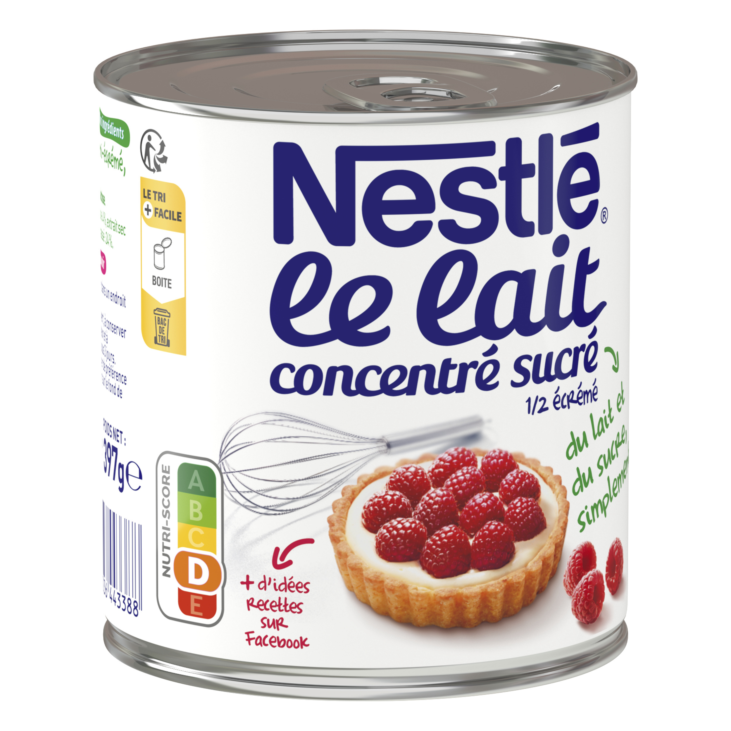 Nestlé Lait Concentré Sucré Boîte 397g