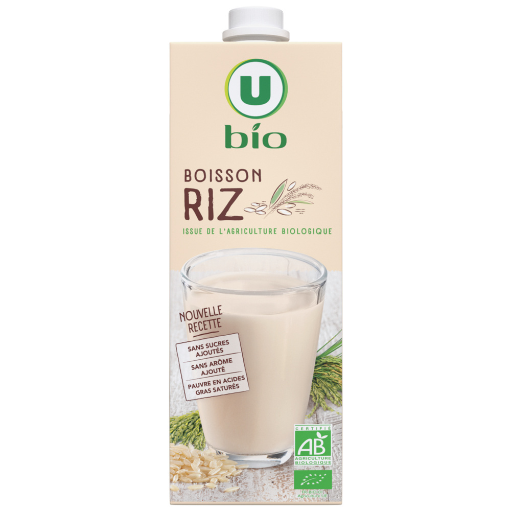 Boisson vegetale au riz bio U 