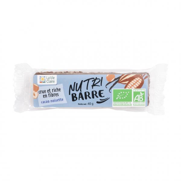 Barre Crue Cacao Noisettes 