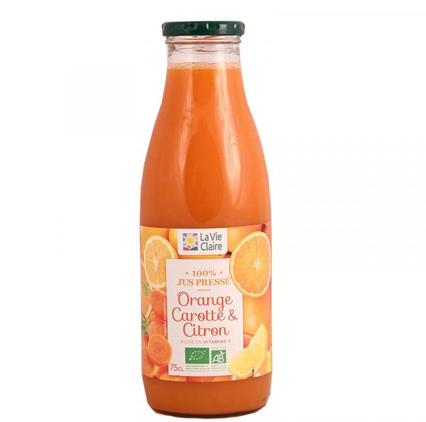 Jus Orange Carotte Citron 75cl //ppbio\\