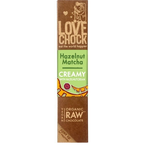 Creamy Hazelnut Matcha Bar