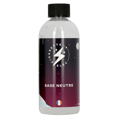 Neutral base for electronic cigarette 200ml - Cigaretteelec