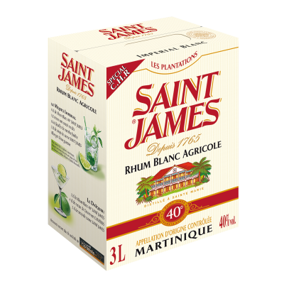 Saint James White Rum Bib - 3L