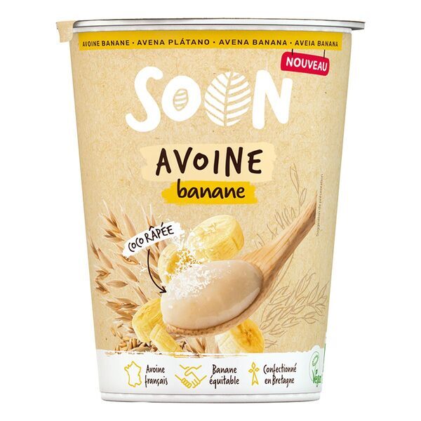 DESSERT AVOINE BANANE 400G